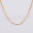 Cadena Militar 4.3g / 20 in / 1.5mm Oro Rosa 18K