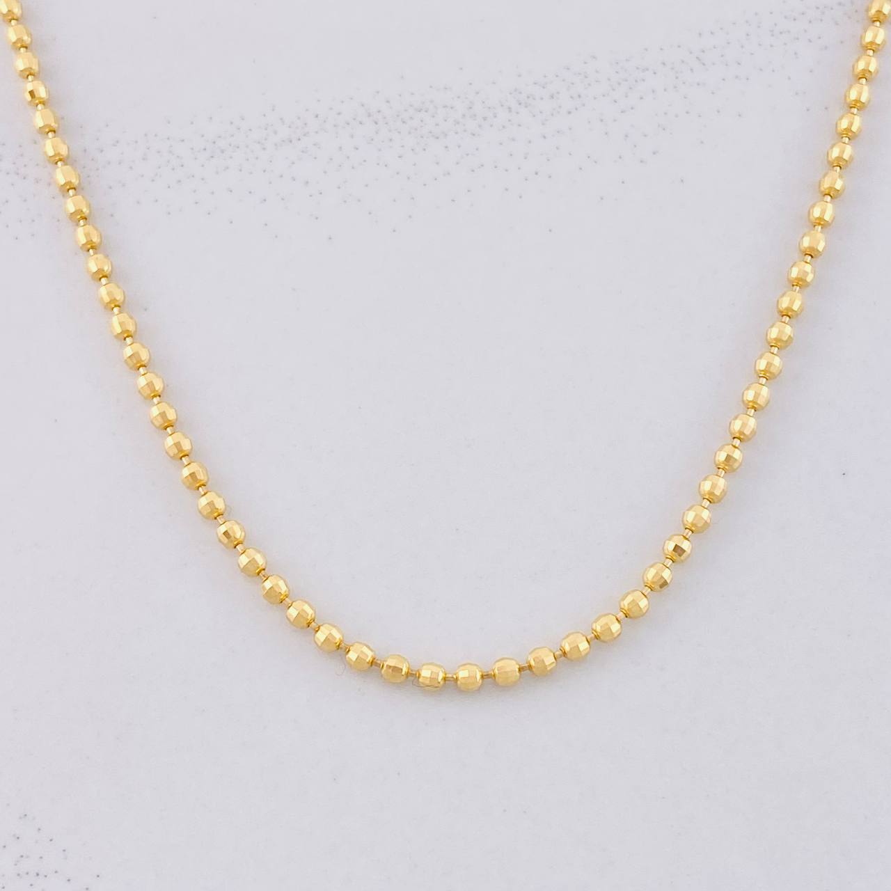Military Chain 6.65g / 18 in / 1.8mm Yellow Gold 18K