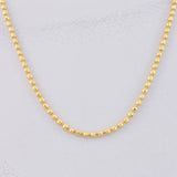 Military Chain 6.65g / 18 in / 1.8mm Yellow Gold 18K