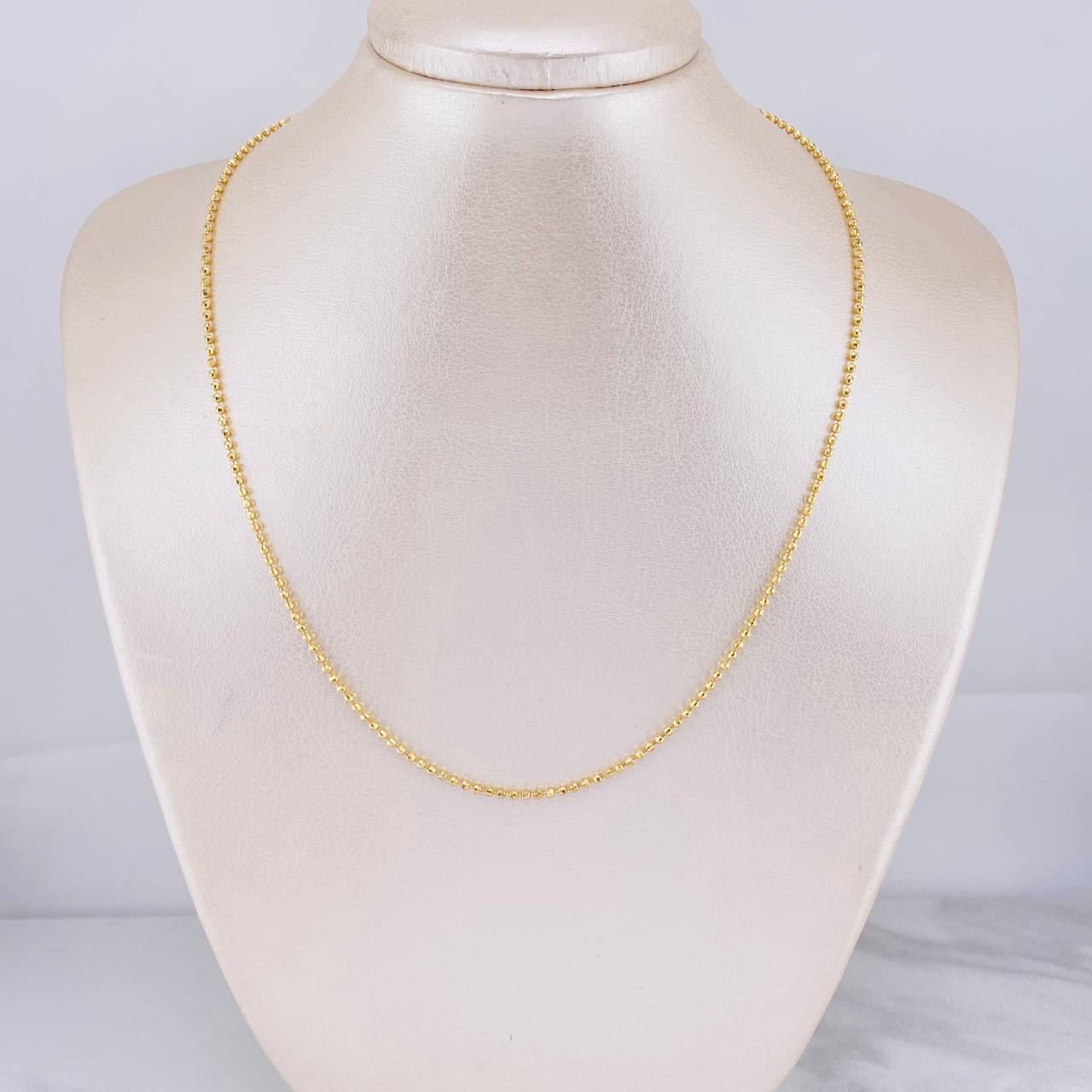 Diamond Cut Military Chain 6.85g / 18 in / 1.7mm Yellow Gold 18K