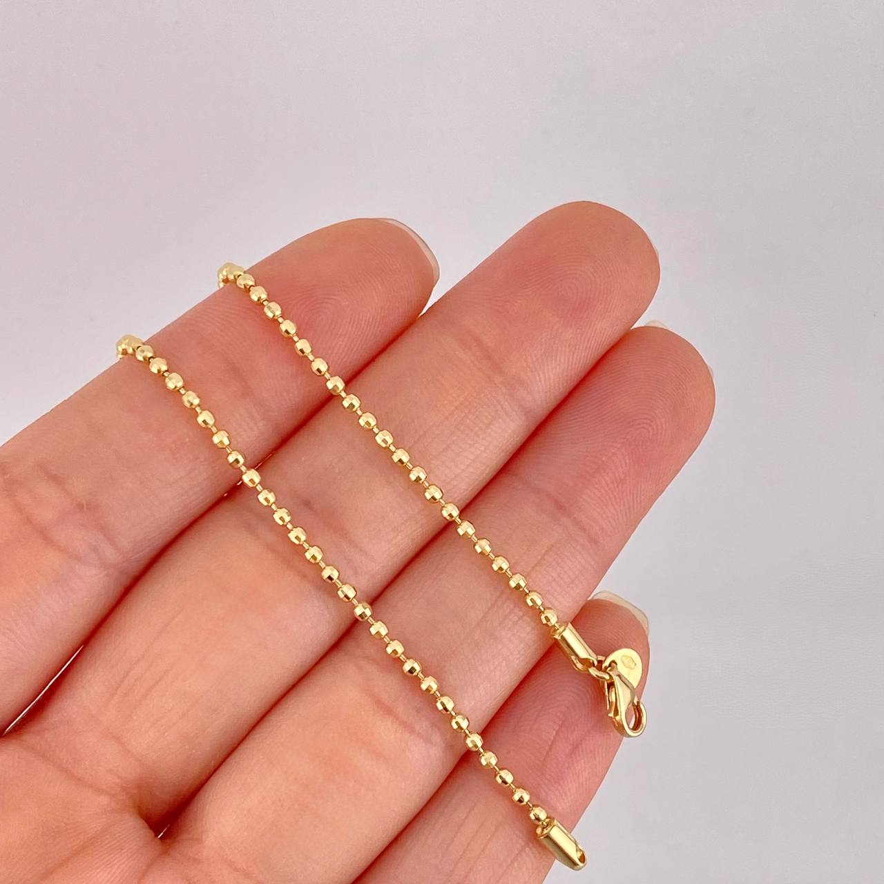 Military Chain 6.65g / 18 in / 1.8mm Yellow Gold 18K