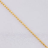 Cadena Militar 4.05g / 18 in / 1.4mm Oro Amarillo 18K