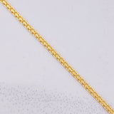 Pulso Chino 1.2g / 7 in / 1.4mm Oro Amarillo 18K