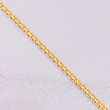 Bismark Bracelet 1.9g / 7 1/4 in / 2.2mm Yellow Gold 18K