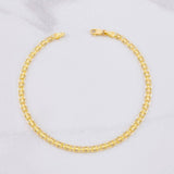 Bismark Bracelet 3.3g / 8 1/4 in / 3.3mm Yellow Gold 18K