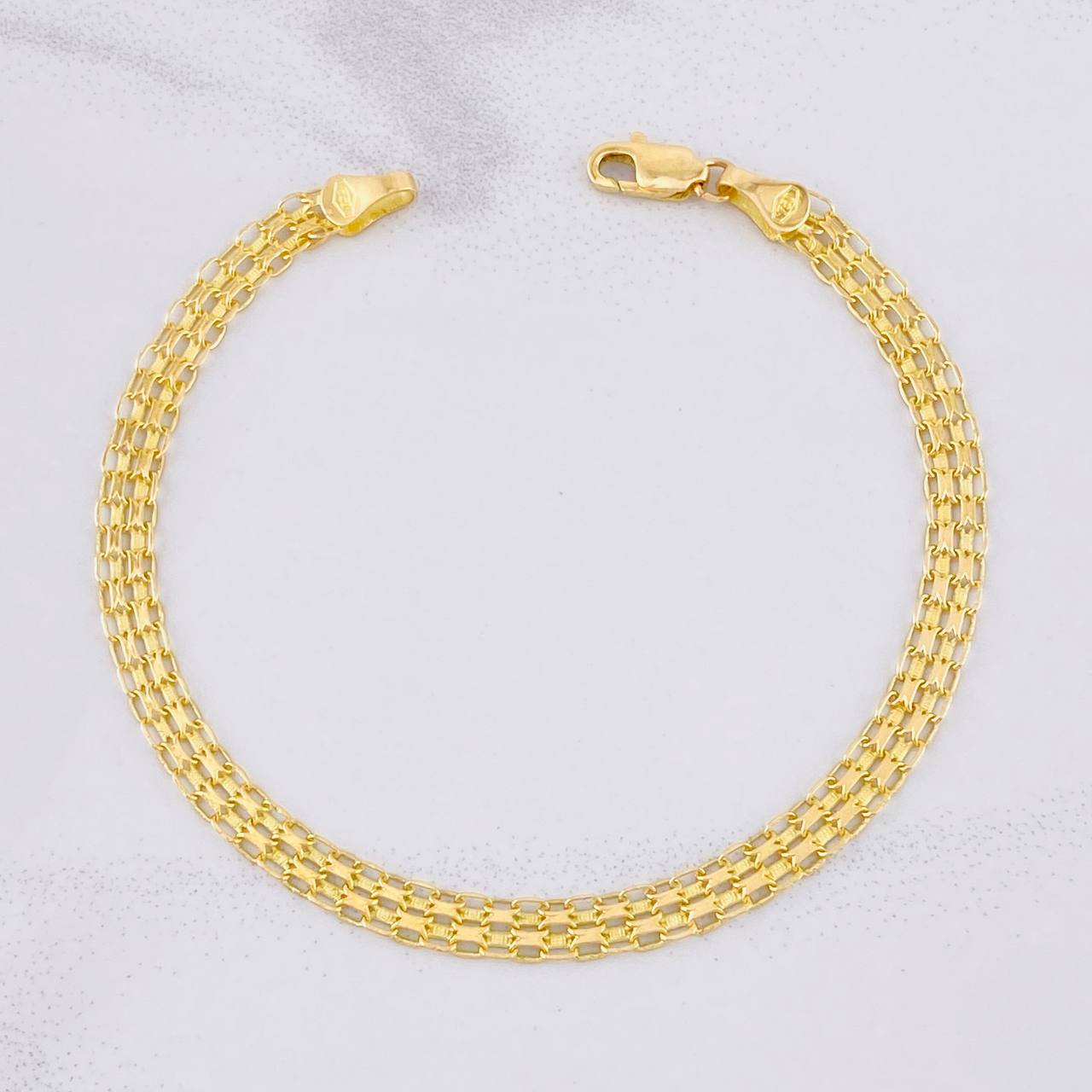 Pulso Chino 5g / 8 1/4 in / 5.1mm Oro Amarillo 18K