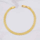 Pulso Chino 5g / 8 1/4 in / 5.1mm Oro Amarillo 18K