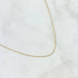 Cadena Militar 1.25gr / 45cm / 0.8mm Oro Amarillo +3 18K