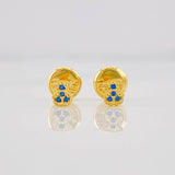Stud Earrings Bear Ts 0.55g / in / 4mm Yellow Gold 18K