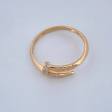 Anillo Clavo 1.65gr / T6 1/2 / Oro Amarillo 18K %