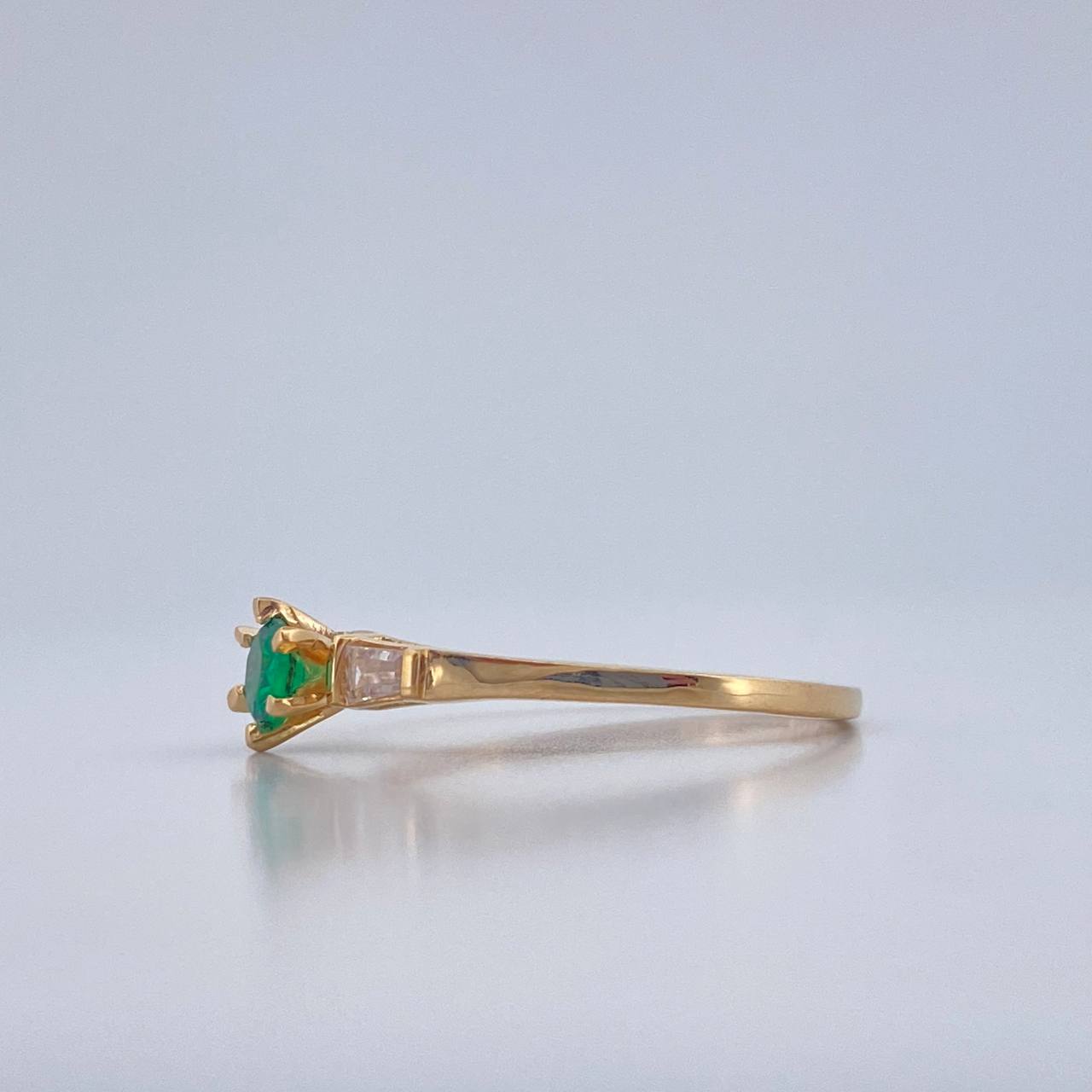 Solitaire Ring 1.75gr / T6 3/4 / 18K Yellow Gold %