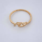 Ring Fe 1.2gr / T8 / Yellow Gold 18K %