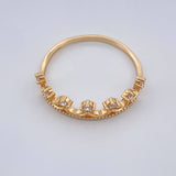 Anillo Corona 1.75gr / T7 3/4 / Oro Amarillo 18K %