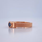 Anillo Cinturon 4.3gr / T7 / Oro Rosa 18K %