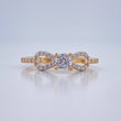 Anillo Solitario Infinito 1.75gr / T7 / Oro Amarillo Oro Blanco 18K %
