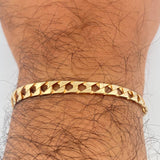 Pulso Panzer 11.8gr / 8 in / 5.15mm Oro Amarillo Nac.Esp. 18K %