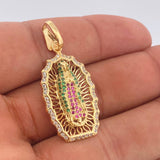 Dije Virgen Guadalupe 4.5gr / 1 1/2 in / Oro Amarillo 18K %