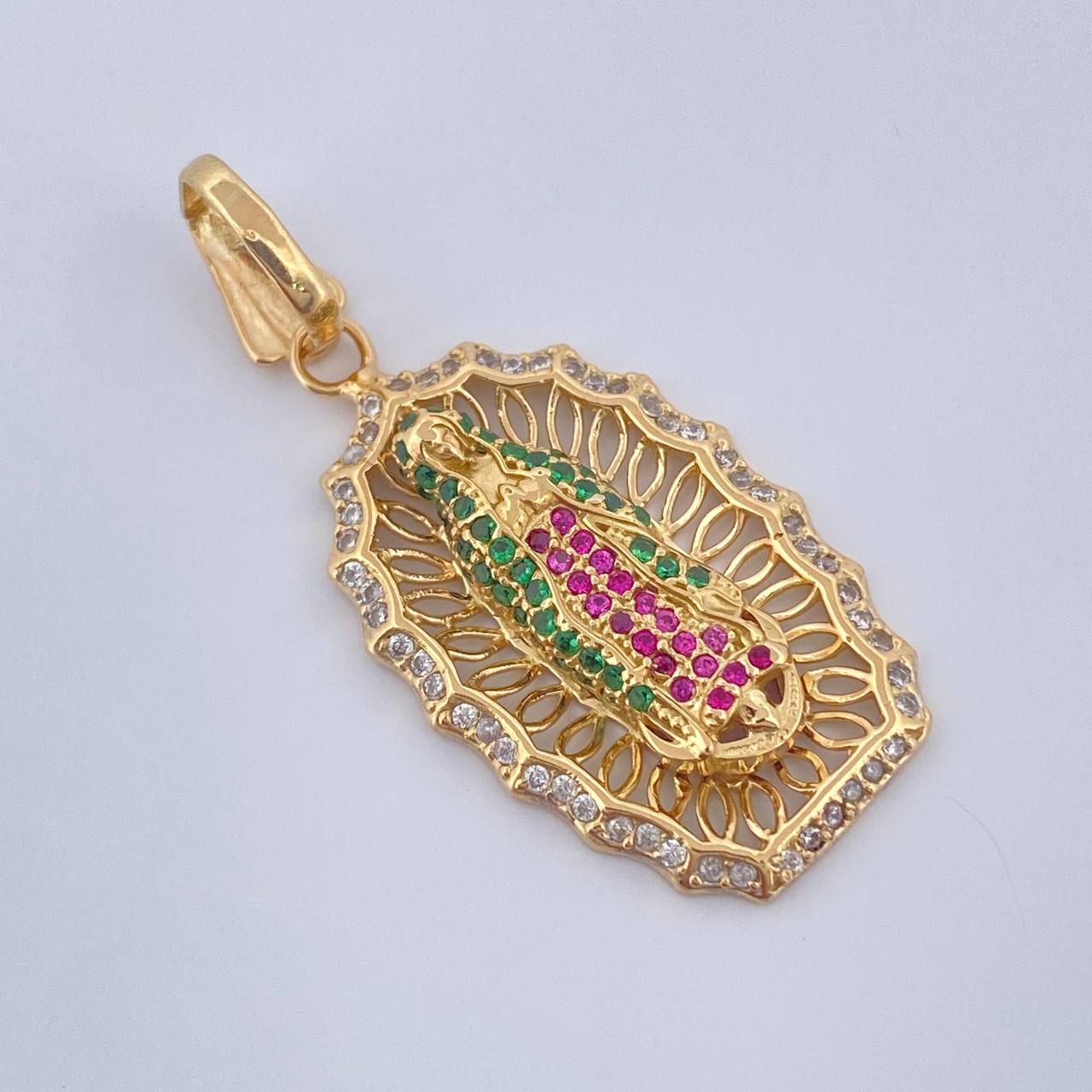 Dije Virgen Guadalupe 4.5gr / 1 1/2 in / Oro Amarillo 18K %