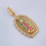 Dije Virgen Guadalupe 4.5gr / 1 1/2 in / Oro Amarillo 18K %