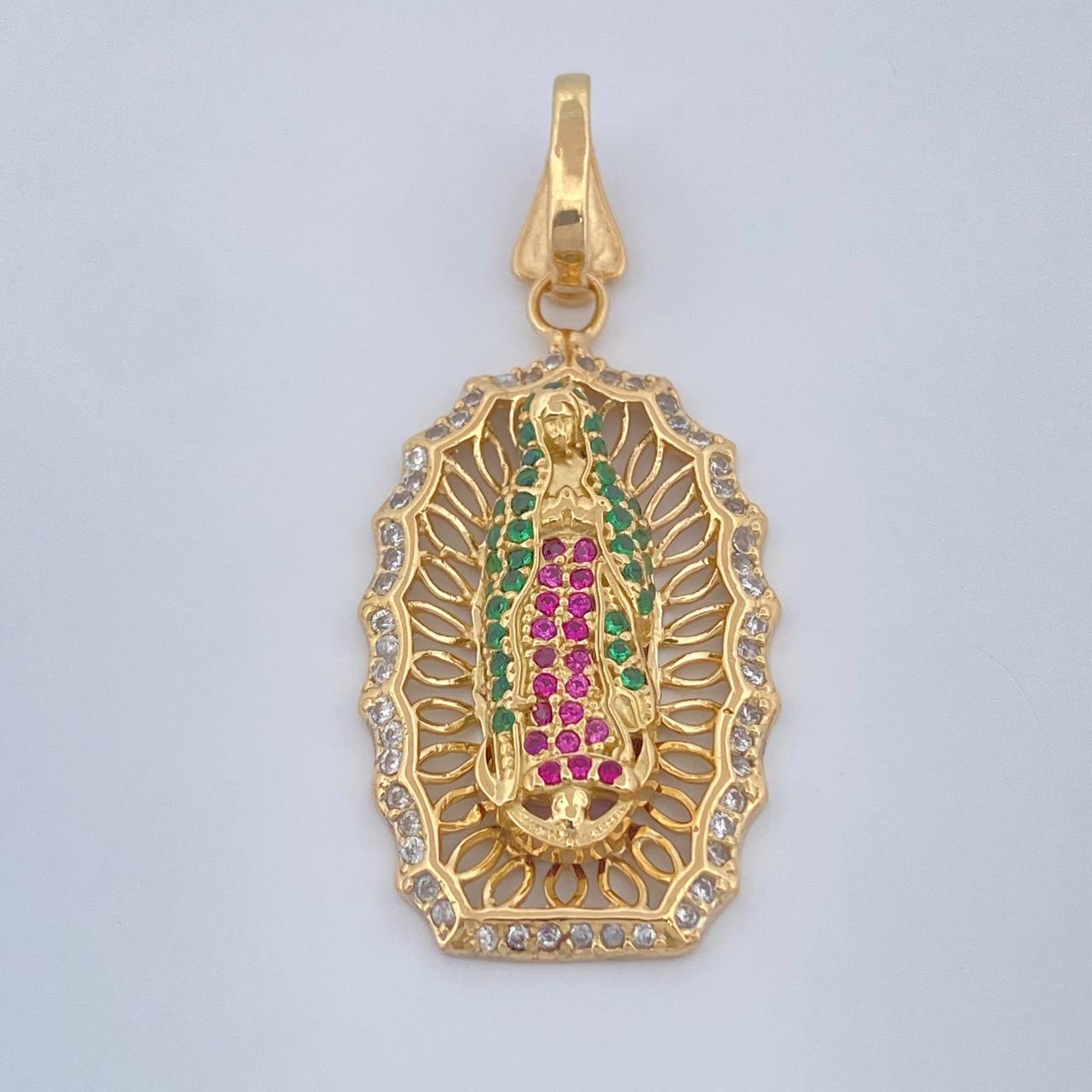 Dije Virgen Guadalupe 4.5gr / 1 1/2 in / Oro Amarillo 18K %