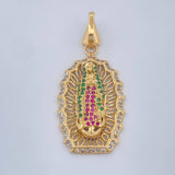 Dije Virgen Guadalupe 4.5gr / 1 1/2 in / Oro Amarillo 18K %