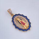 Dije Virgen Guadalupe 3.9gr / 1 1/4 in / Tres Oros 18K %