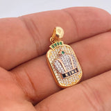 Dije Corona 4.6gr / 1 1/4 in / Tres Oros 18K %