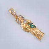 Dije San Judas 4.6gr / 1 1/2 in / Tres Oros  18K %