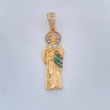 Dije San Judas 4.6gr / 1 1/2 in / Tres Oros  18K %