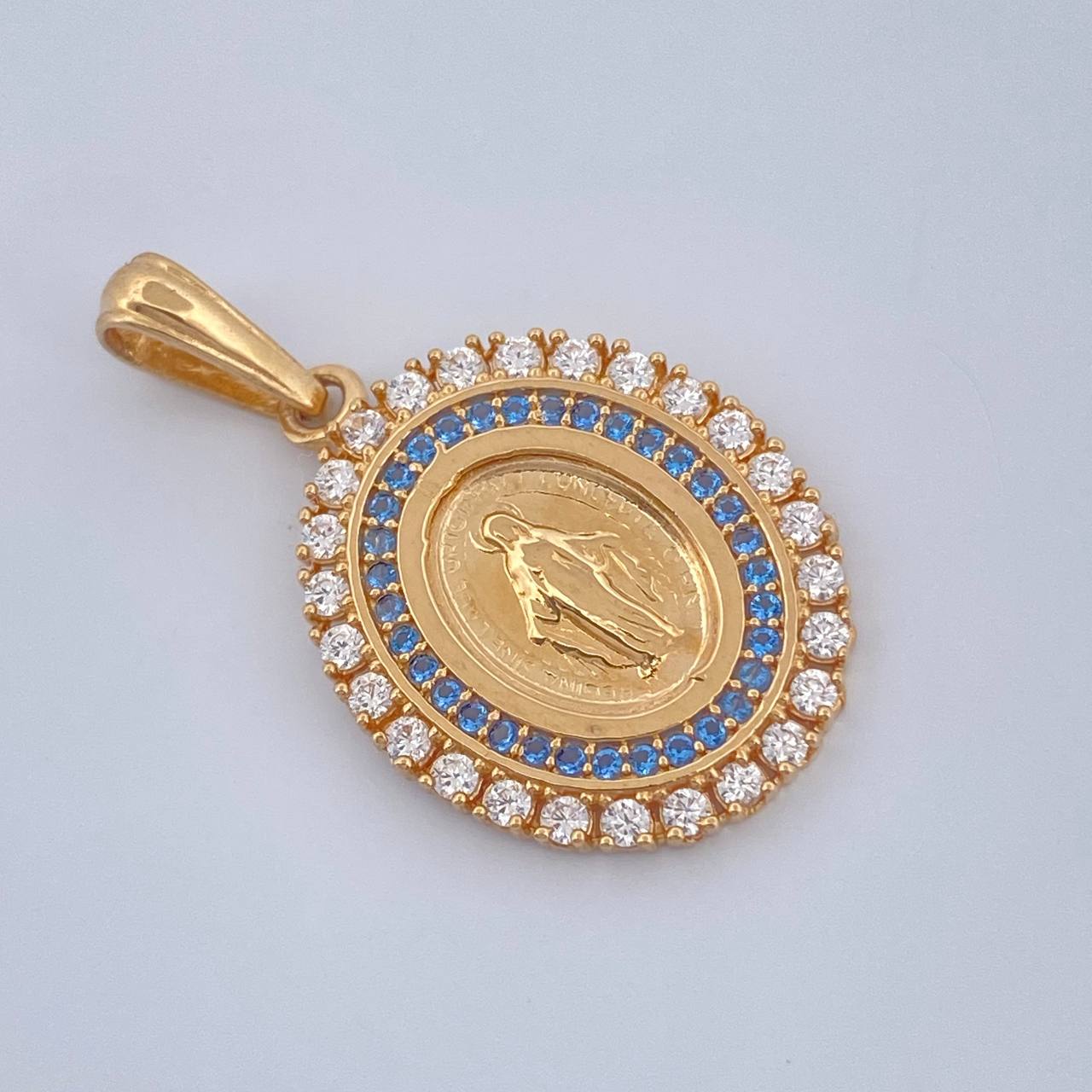 Dije Virgen Milgrosa 2.9gr / 1 in / Oro Amarillo 18K %