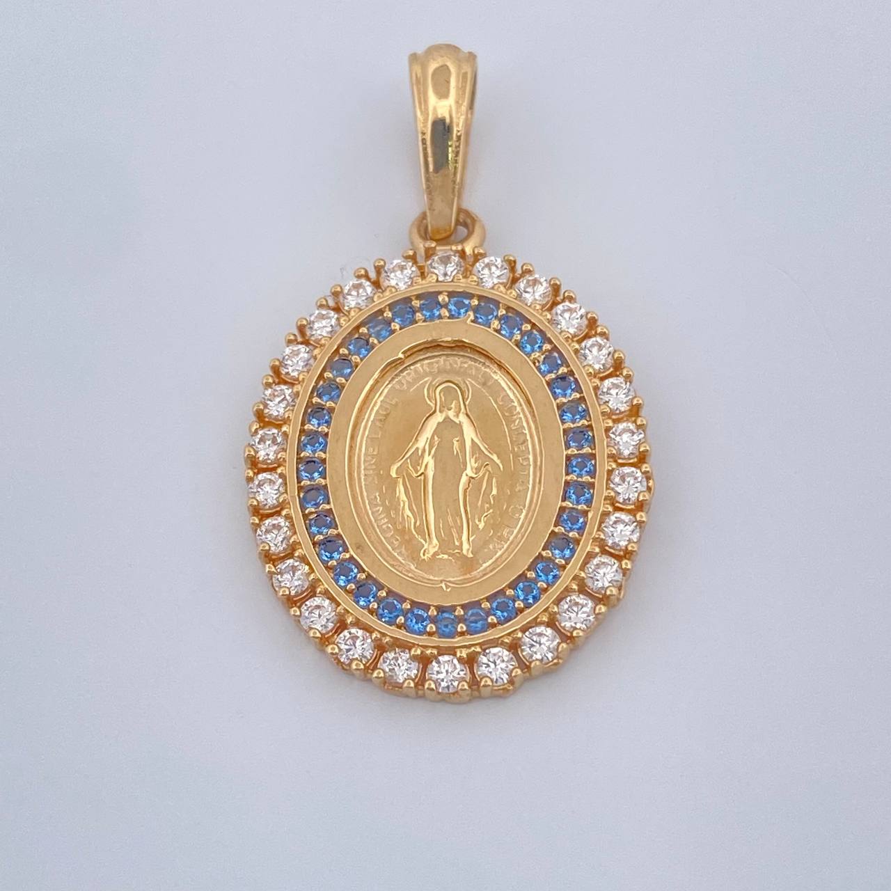 Dije Virgen Milgrosa 2.9gr / 1 in / Oro Amarillo 18K %