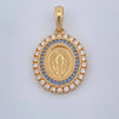 Dije Virgen Milgrosa 2.9gr / 1 in / Oro Amarillo 18K %