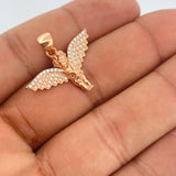 Dije Angel 3.25gr / 1 in / Oro Rosa Oro Blanco 18K %