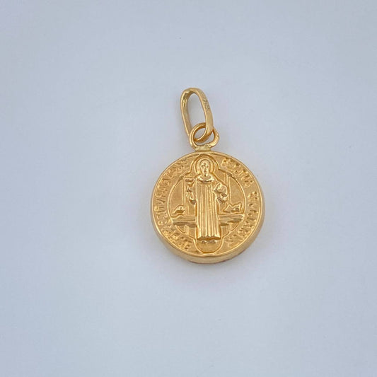 Dije San Benito 0.55gr / 3/4 in / Oro Amarillo 18K %