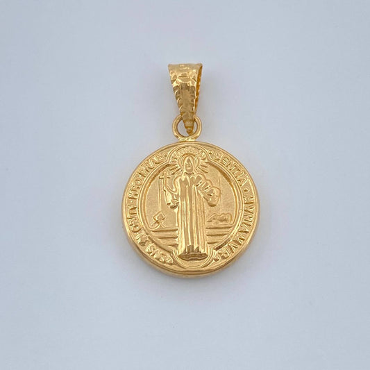 Dije San Benito 0.95gr / 3/4 in / Oro Amarillo 18K %