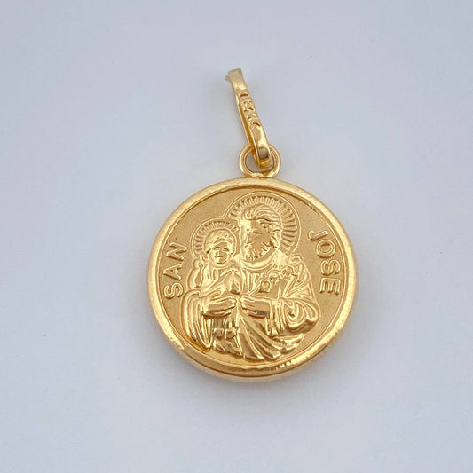 Dije San Jose 0.75gr / 3/4 in / Oro Amarillo 18K %