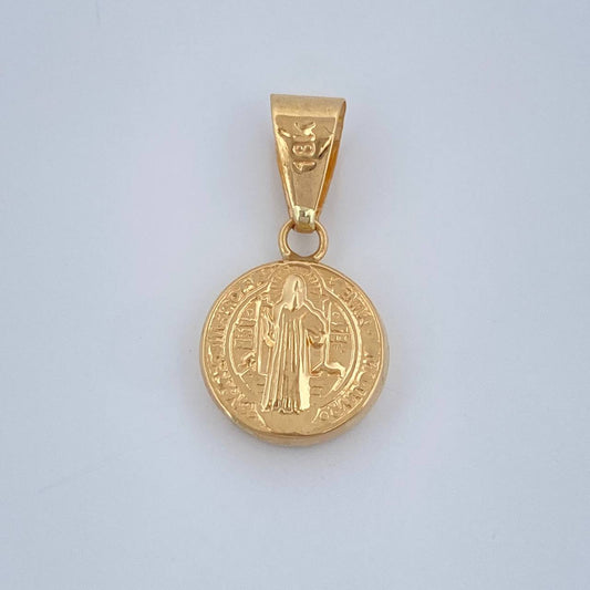 Dije San Benito 0.65gr / 3/4 in / Oro Amarillo 18K %