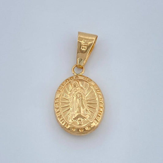 Dije Virgen De Guadalupe 0.85gr / 3/4 in / Oro Amarillo 18K %