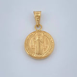 Dije San Benito 0.85gr / 3/4 in / Oro Amarillo 18K %