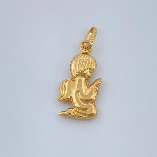 Dije Angel 0.55gr / 3/4 in / Oro Amarillo 18K %