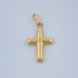 Dije Cruz 0.4gr / 3/4 in / Oro Amarillo 18K %