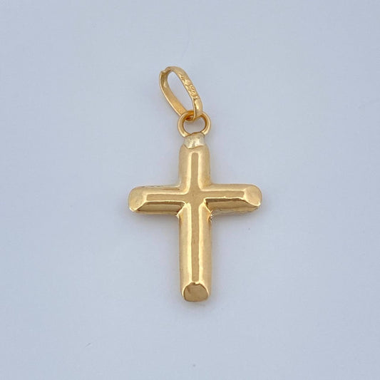 Dije Cruz 0.45gr / 3/4 in / Oro Amarillo 18K %