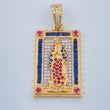Dije Virgen De Guadalupe 7.35gr / 1 1/2 in / Tres Oros 18K %