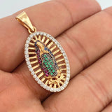 Dije Virgen De Guadalupe 4gr / 2 in / Tres Oros 18K %