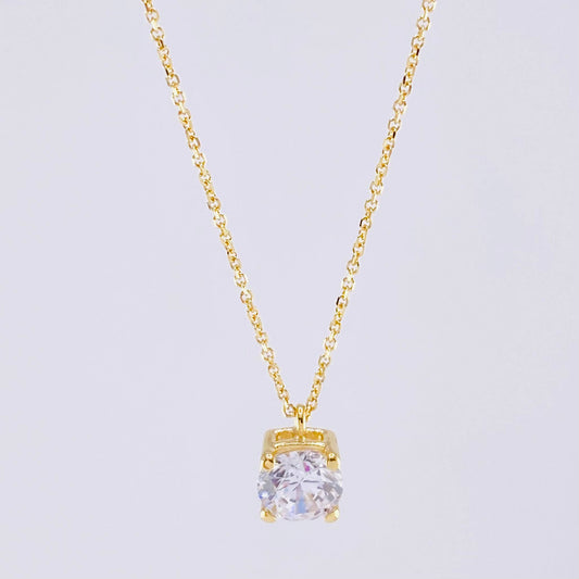 Cadena Aro Seguido Dije Cuatro Garras 2.15g / 18 in / 0.9mm Oro Amarillo 18K