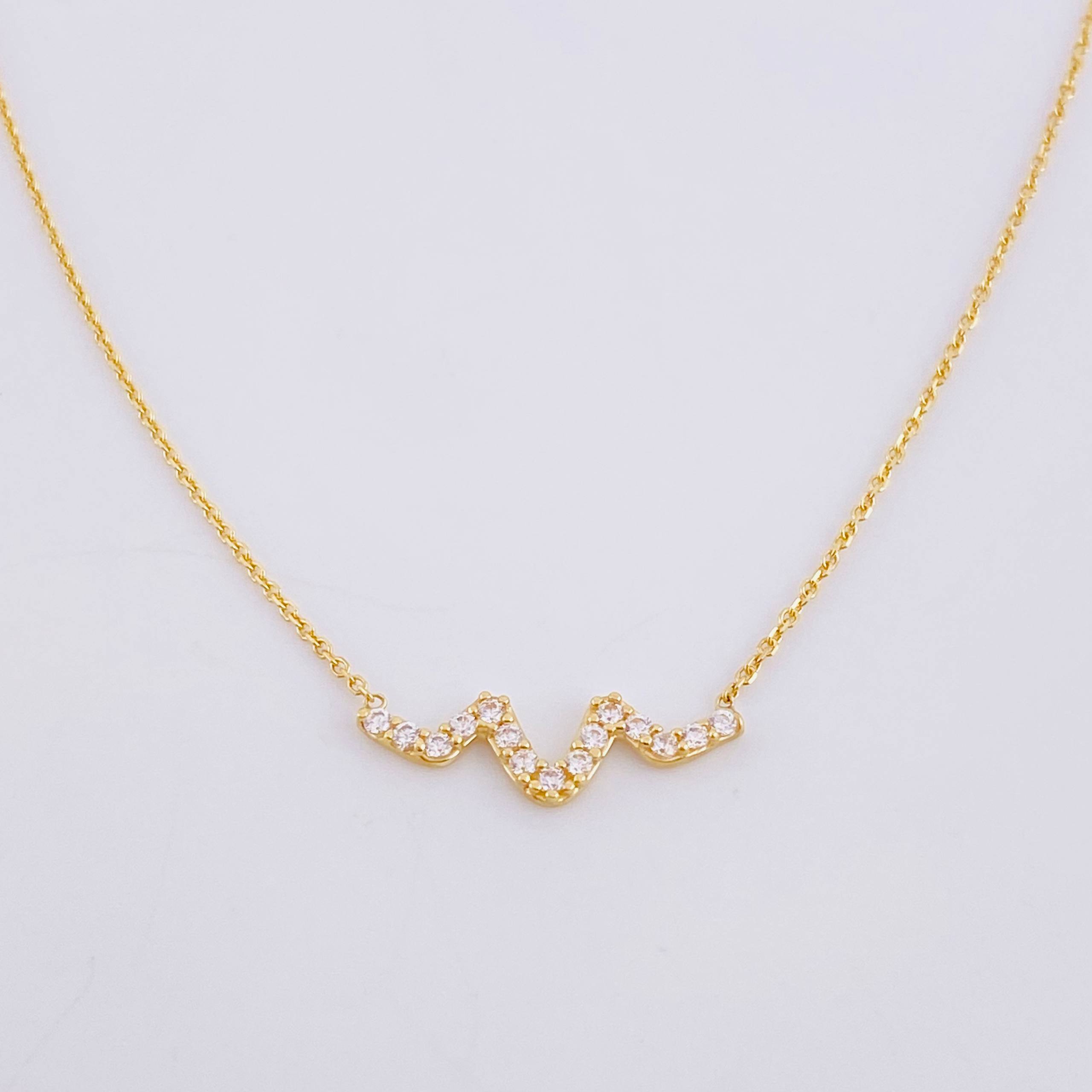 Cadena Aro Seguido Dije Linea Vida 1.8g / 18 in / 1mm Oro Amarillo 18K