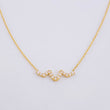 Cadena Aro Seguido Dije Linea Vida 1.8g / 18 in / 1mm Oro Amarillo 18K