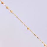 Rosario Virgen Milagrosa 3.4g / 19 3/4 in / 1.9mm Oro Amarillo 18K