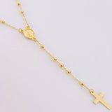 Rosario Virgen Milagrosa 4.05g / 19 3/4 in / 2mm Oro Amarillo 18K