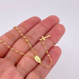 Rosario Virgen Milagrosa 4.05g / 19 3/4 in / 2mm Oro Amarillo 18K